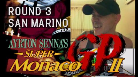 Ayrton Senna S Super Monaco Gp 2 3 San Marino Grand Prix Youtube