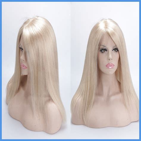Best Blonde Human Hair Full Lace Wigs Virgin Hair Brazilian Straight
