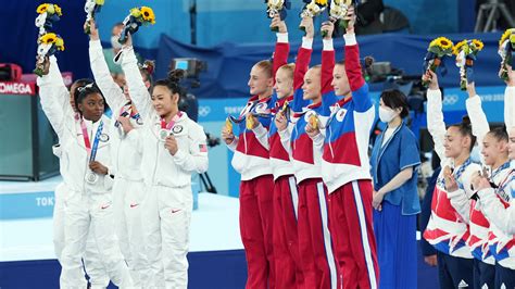 After Simone Biless Stunning Withdrawal Russia Wins Gold Medal The