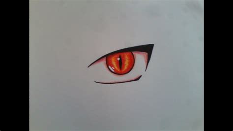 Tutorial Como Desenhar O Olho Kyuubihow To Draw The Kyuubi Eye