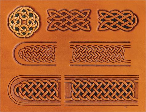Celtic Belt And Buckle Craftaid Leather Tooling Patterns Leather