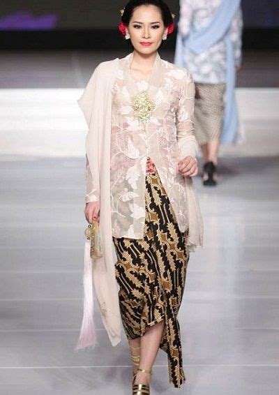Model Kebaya Modern Jogja Elegan Busana Batik Gaun Kebaya Modern Pakaian Tradisional