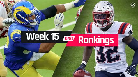 Which units to draft in 2020. Week 15 Fantasy Defense Rankings: Sleepers, busts, waiver ...