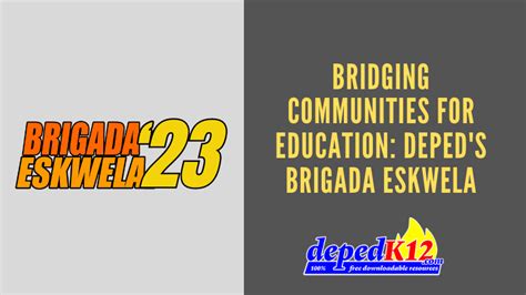 Mindanao Expose Deped Brigada Eskwela Needs Community Involvement My