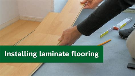 Diy Knowledge Installing Laminate Flooring Youtube