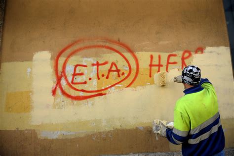 Eta Spains Basque Separatist Group Completely Dissolved Structures