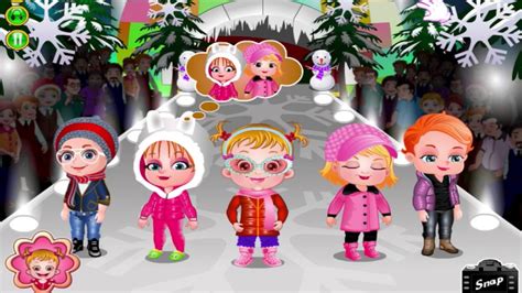 Baby Hazel Winter Fashion Kid Game Show Games For Kids Youtube