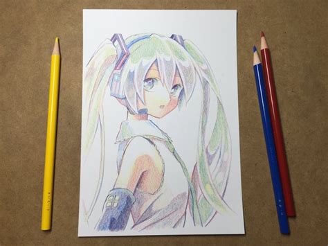 Anime Colored Pencil Art Wiki Gogle Photos