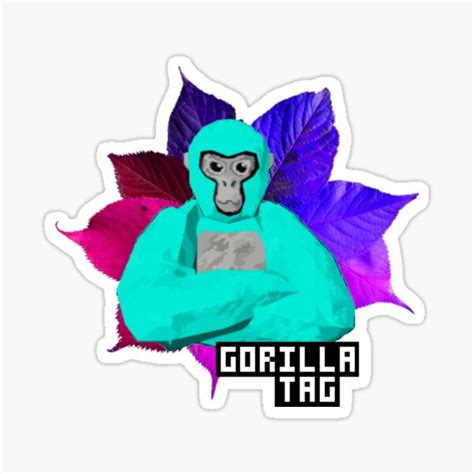 Gorilla Tag Sticker For Sale By Dugarts Redbubble
