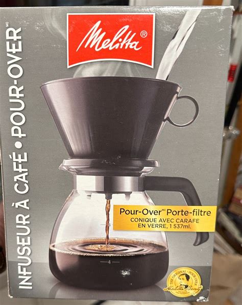 Melitta 640616 Coffee Maker 52 Oz Glass Carafe New In Box