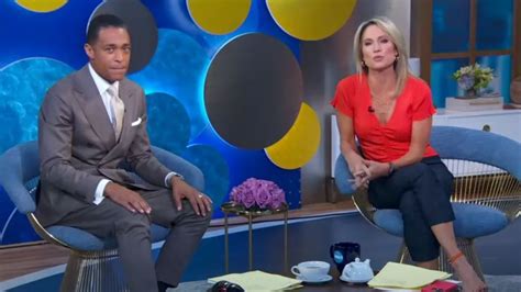 Good Morning America Hosts Amy Robach Tj Holmes Alleged Affair News