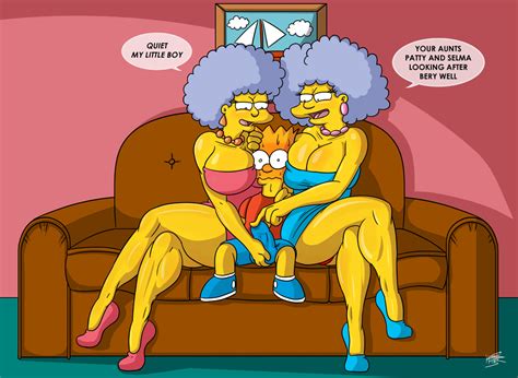 Simpsons Porn Patty Bouvier Selma Bouvier Bart Simpson