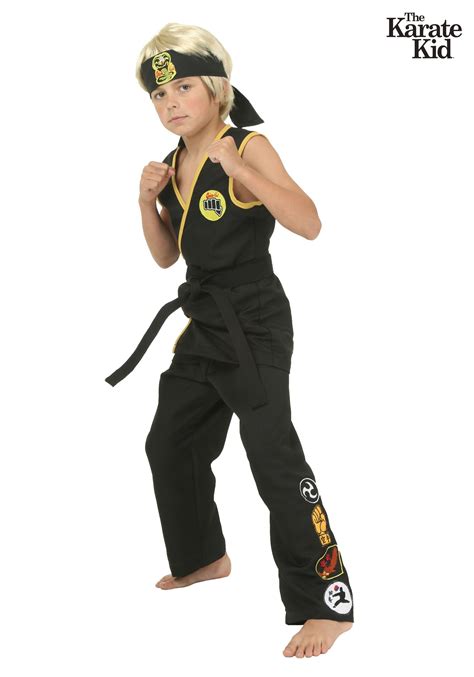 Fantasia Infantil Karate Kid Kids Cobra Kai Costume