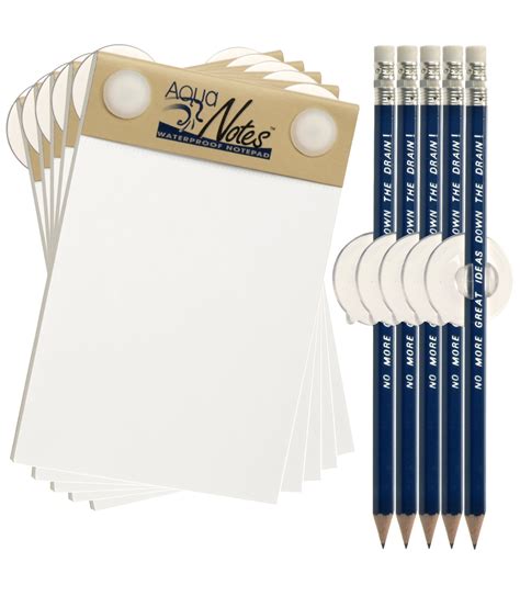 Aquanotes Waterproof Notepads Pencils Notebooks And Posters Free