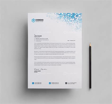 Letterhead Stationery Template Graphic Templates