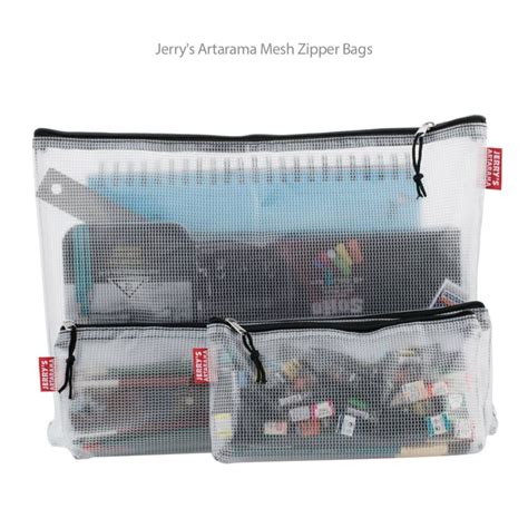 Jerrys Artarama Mesh Zipper Bags Jerrys Artarama