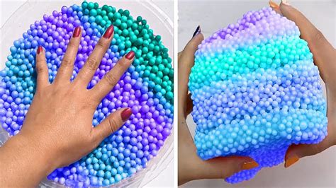 The Most Satisfying Slime Asmr Videos Relaxing Oddly Satisfying Slime