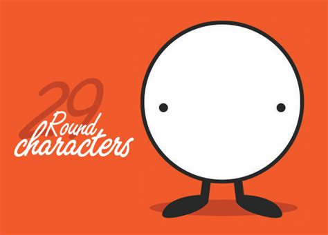 29 Round Characters On Behance