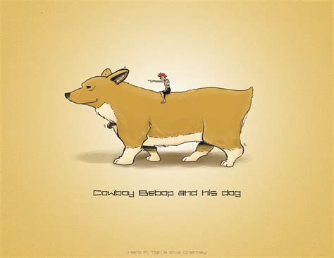 Cowboy Bebop And His Dog By Enhui On Deviantart