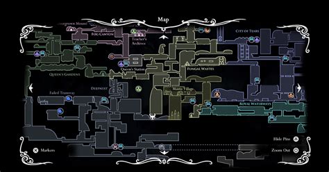 Charm Locations Hollow Knight Map