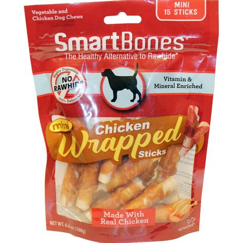 Smartbones Chicken Wrapped Mini Sticks Horseloverz