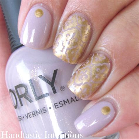 Handtastic Intentions Nail Art 31dc2014 Day 15 Delicate Print