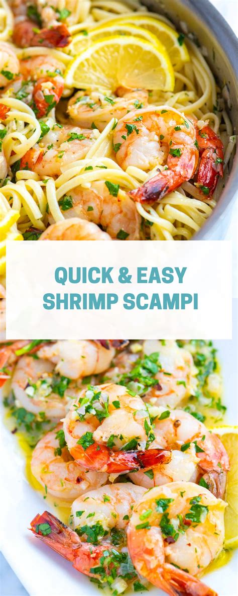 This easy shrimp recipe can be made in under 30 minutes with no hassle or stress. Quick and Easy Shrimp Scampi | Recipe | Inspired Taste ...