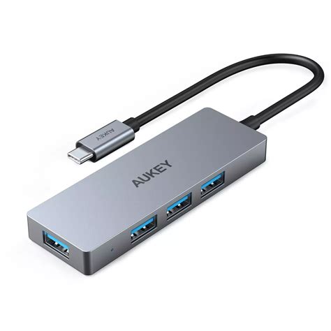 Usb C Hub Type C Aukey Port Usb Gen Fast Speed Cb C