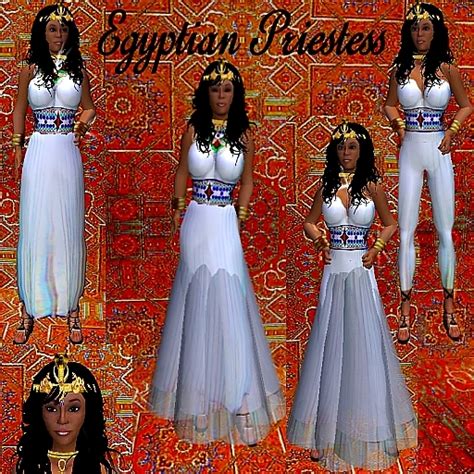 Second Life Marketplace Egyptian Priestess Boxed