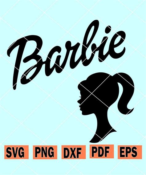 Barbie Svg Cut File Barbie Doll Svg Barbie Fashion Doll Svg Barbie Logo