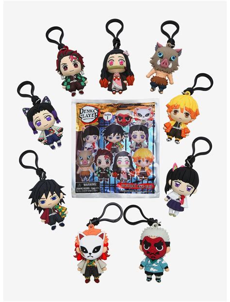 Demon Slayer Kimetsu No Yaiba Series 1 Blind Bag Figural Key Chain