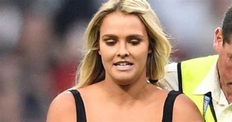 Kinsey Wolanski Invaded With A Swimsuit In The Champions League Final