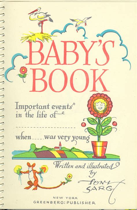 Vintage Baby Book By Tony Sarg Mary Pat Flickr