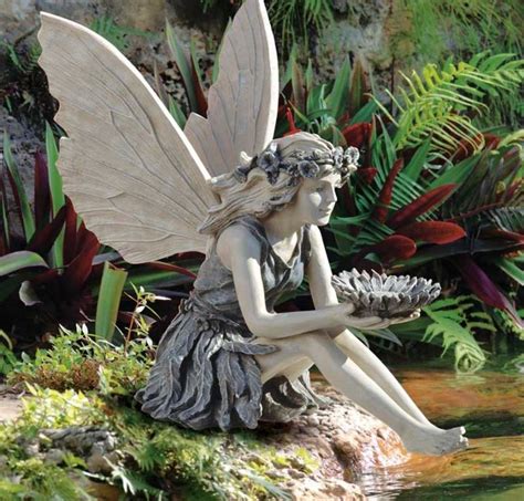 Beautiful set of 3 garden fairy statues from discountgardenstatues.co.uk. Big Garden Ideas - Ornament - Quiet Corner