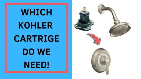 The cartridge does this by regulating the differences in pressure and temperature that occur when other fixtures in the water if your showerhead is leaking when the faucet is off, this is a sign the cartridge needs to be replaced. Which Kohler Shower Cartridge Do You Need! - YouTube