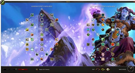 Dragonflight elemental shaman talents