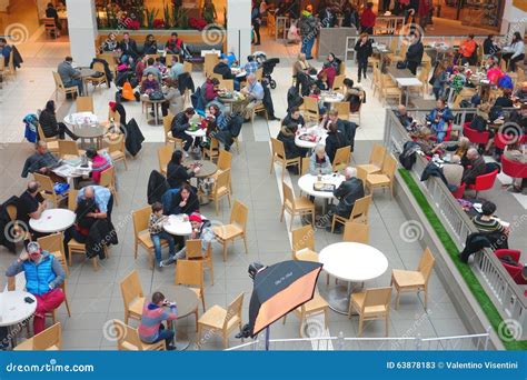 Mall Food Court Editorial Stock Photo Image Of Interior 63878183