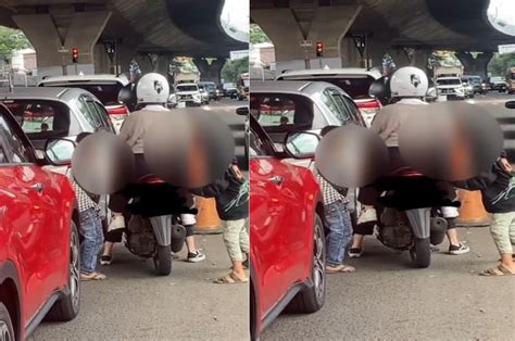 Video Pemotor Cewek Di Bandung Diganggu Bocil Sampai Pegang Pegang Alat