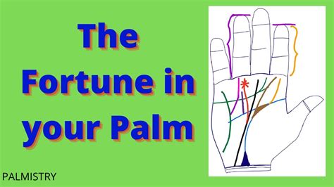 Auspicious Signs In Your Palm In Palmistry The Fortune In Your Palm