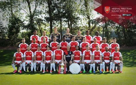 Arsenal First Team 2015 2016 Arsenal Fc Arsenal Club Arsenal