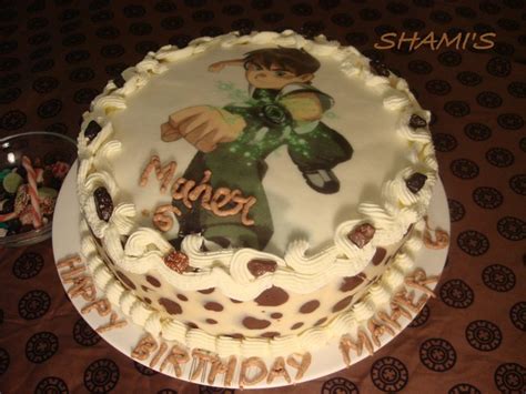 Profile page of athlete ben maher disciplines: Shami's Delicacies: BIRTHDAY CAKE FOR MY BEN-TEN BOY MAHER