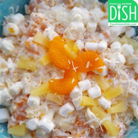 1 cup clementine orange segments, approximately 6 clementines Healthier Heavenly Hash (a.k.a. Ambrosia Salad) | Recipe ...