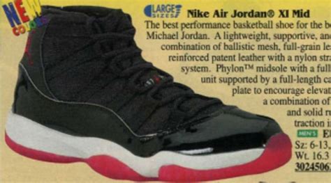 Eastbay Memory Lane Air Jordan Xi Blackred 1996 Sole Collector