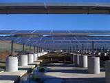 Photos of Solar Installation On Flat Roof