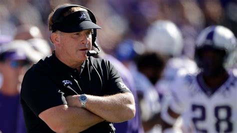 TCU Football Players Come To Coach Gary Pattersons Defense Amid N Word Controversy KLIF AM