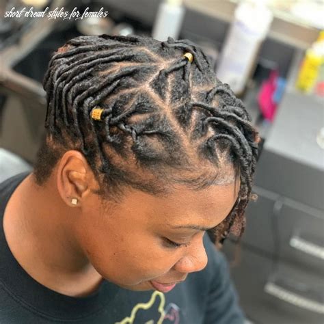 One thing is for sure; 9 Short Dread Styles For Females | Short locs hairstyles ...