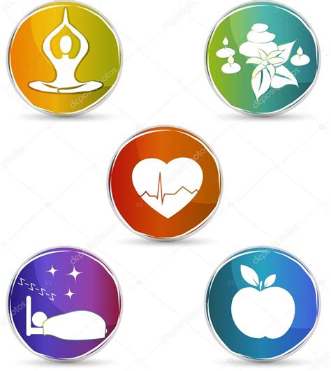Health Symbols Health Symbols — Stock Vector © Megija 29789807