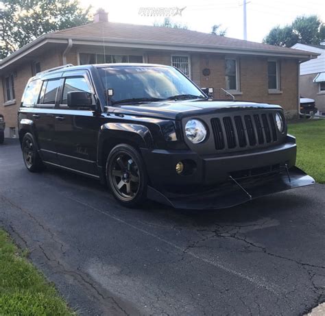 2017 Jeep Patriot Sport With 17x8 Avid1 Av6 And Goodyear 225x40 On