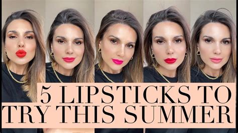 5 Lipstick You Must Try This Summer Ali Andreea Youtube