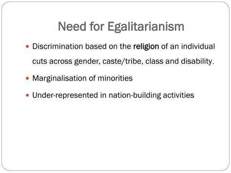 Ppt Egalitarianism Powerpoint Presentation Free Download Id7100542